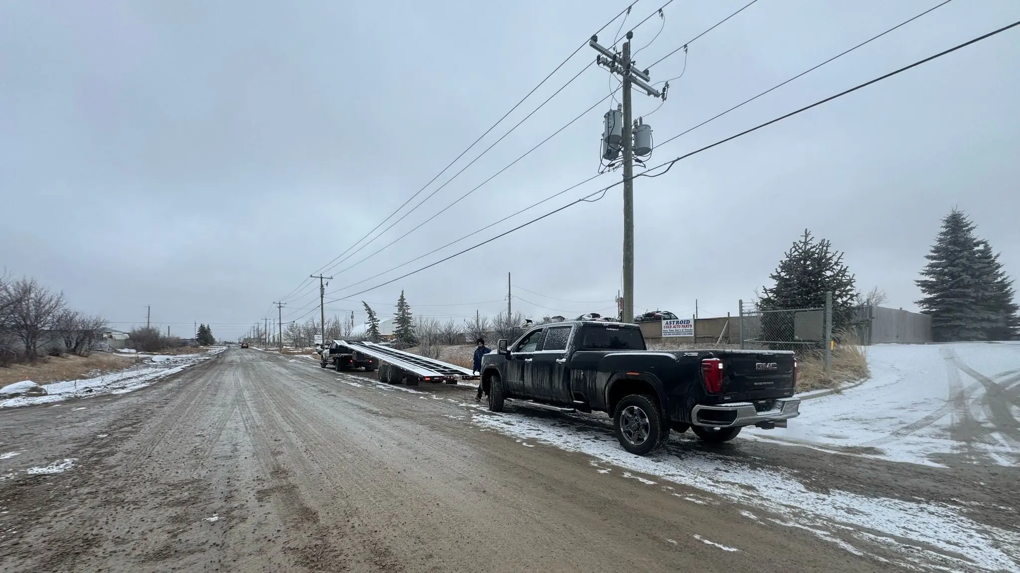 Vehicle being transported from Halifax to Brampton across four Canadian provinces