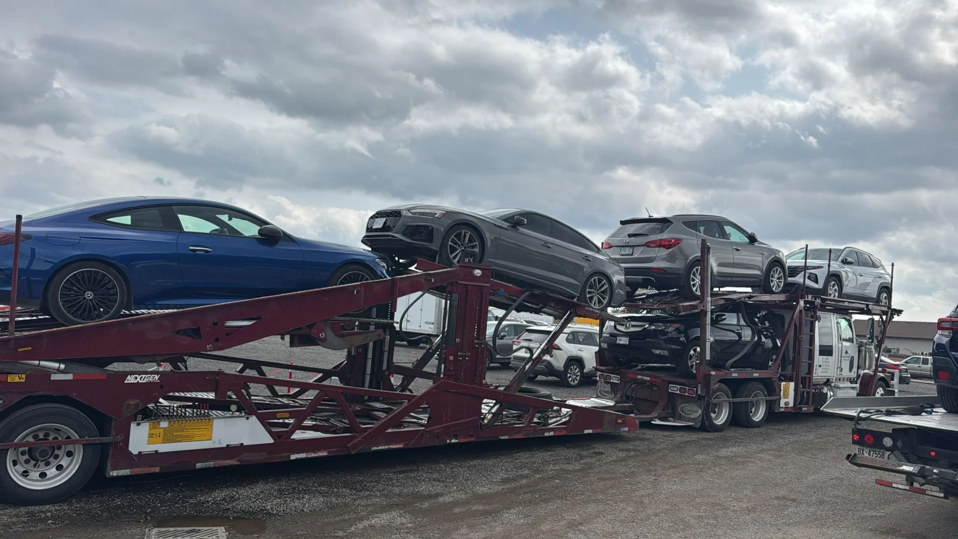 Vehicle being transported from Mississauga to Halifax