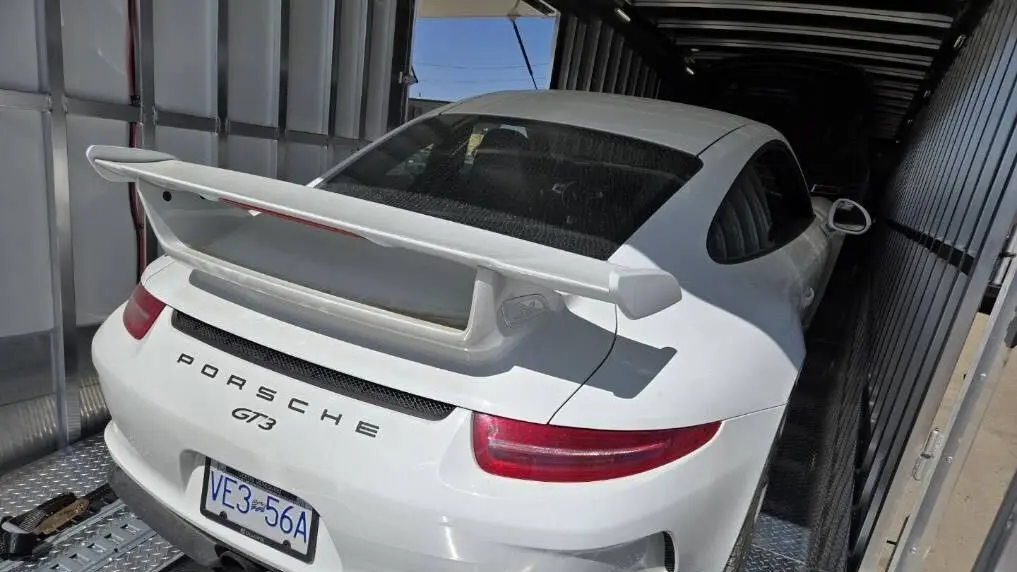 Vehicle on ferry heading to Newfoundland