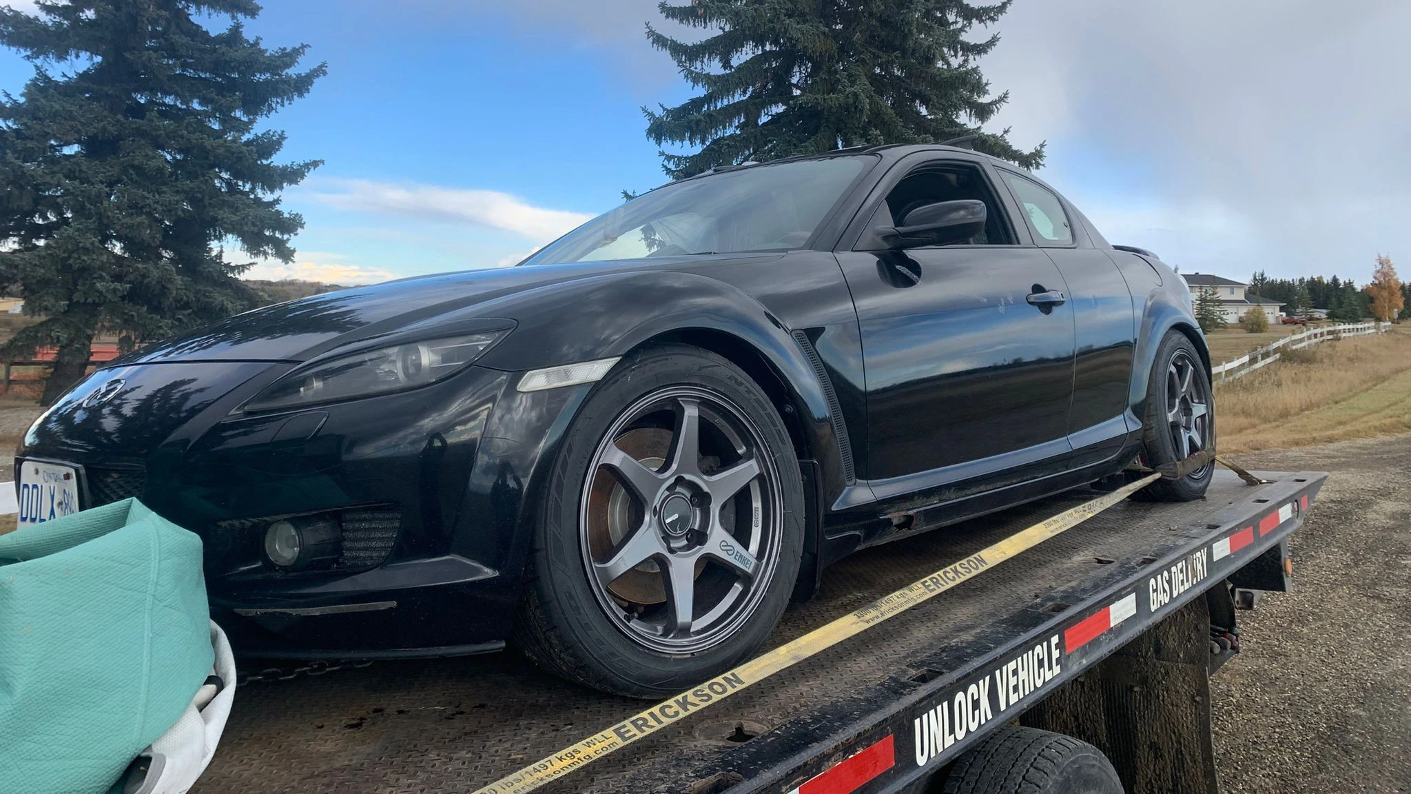 Enclosed carrier arriving in Denver